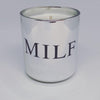 Image of Personalised Soy Wax Candle | Handmade | Customise Your Name | Gold Font | Silver Font | White Font | Gifts | Wedding Day