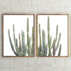 Image of Cactus Print, Printable Wall Art, Modern Home Decor, Set Of 2 Prints, Desert Wall Art, Botanical Print Set, Cactus Wall Art Prints, Boho