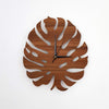 Image of Monstera Laser Cut Wooden Wall Clock