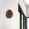 Image of Monstera Laser Cut Wooden Wall Clock