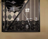 Image of Venetian Mask Wall Clock, Womens Gift, Wall Art, Housewarming Gift