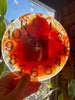 Image of Custom made Resin clock with own choice of colours and quality mechanism