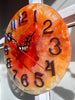 Image of Custom made Resin clock with own choice of colours and quality mechanism