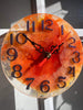 Image of Custom made Resin clock with own choice of colours and quality mechanism