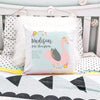 Image of Birth Stat Pillow, Birth Announcement, Swan Nursery, Swan Nursery Decor, Birth Stat Cushion, Swan Pillow, Girls Coming Home, Birth Cushion