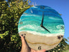 Image of Resin Beach Theme Wall Clock