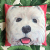 Image of Westie Cushion/Pillow Cover FREE SHIPPING