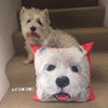 Image of Westie Cushion/Pillow Cover FREE SHIPPING