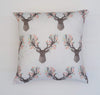 Image of Pink Deer Head Cushion Cover