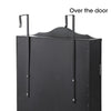 Image of Mirror Jewellery Cabinet Makeup Storage Ear Ring Necklace Box Wall Door Black AU