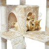 Image of PaWz 1,8M Cat Scratching Post Tree Gym House Condo Furniture Scratcher Pole