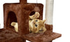 Image of 2.1M PaWz Pet Cat Tree Scratching Post Scratcher Trees Pole Gym Condo Furniture