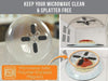 Image of Kitchen Accessories - Splatter Guard Microwave Cover