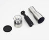 Image of 1 Pc Electric Salt Pepper Grinder set Ceramic Mills Stainless Steel Shakers Spice