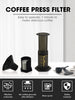 Image of Coffee & Expresso Maker Kit with 350 Filters - 100% Genuine