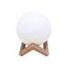 Image of 3D Magical Moon Lamp USB LED Night Light Moonlight Touch Sensor 18cm Diameter