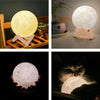 Image of 3D Magical Moon Lamp USB LED Night Light Moonlight Touch Sensor 18cm Diameter