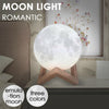 Image of 3D Magical Moon Lamp USB LED Night Light Moonlight Touch Sensor 18cm Diameter