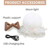 Image of 3D Magical Moon Lamp USB LED Night Light Moonlight Touch Sensor 18cm Diameter