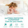 Image of DreamZ Fitted Waterproof Bed Mattress Protectors Covers Single