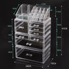 Image of Cosmetic 7/8//9/10/11 Drawer Makeup Organizer Storage Jewellery Box Acrylic