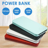 Image of Portable 10000mAh External Power Bank Pack Dual USB Battery Charger White