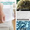 Image of DreamZ Fitted Waterproof Breathable Bamboo Mattress Protector Super King Size