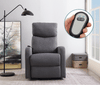 Image of Levede Grey Power Lift Recliner With Massage And Heat
