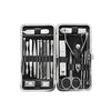 Image of 18PCS Manicure Pedicure Stainless Toe Nail Clippers Kit Cuticle Grooming Tools