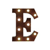 Image of LED Metal Letter Lights Free Standing Hanging Marquee Event Party D?cor Letter E