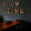 Image of LED Metal Letter Lights Free Standing Hanging Marquee Event Party D?cor Letter F