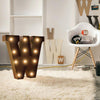 Image of LED Metal Letter Lights Free Standing Hanging Marquee Event Party D?cor Letter Q