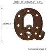 Image of LED Metal Letter Lights Free Standing Hanging Marquee Event Party D?cor Letter Q
