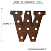 Image of LED Metal Letter Lights Free Standing Hanging Marquee Event Party D?cor Letter W