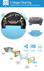 Image of New Automatic Robot Robotic Vacuum Cleaner Carpet Floor Dry Wet Mop Recharge