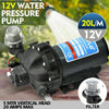 Image of 12V 20Lpm High Pressure Self Priming Water Pump Caravan Camping Tool Farm Boat