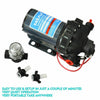 Image of 12V 20Lpm High Pressure Self Priming Water Pump Caravan Camping Tool Farm Boat