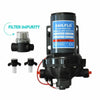 Image of 12V 20Lpm High Pressure Self Priming Water Pump Caravan Camping Tool Farm Boat
