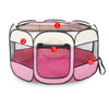 Image of 8 Panel Pet Playpen Puppy Dog Cat Pen Soft Crate Cage Enclosure Tent Portable