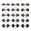 Image of 1 x 24kg Adjustable Dumbbell Home GYM Exercise Equipment Weight Fitness -PRESALE