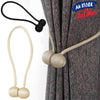 Image of PK1/PK2 Holdbacks MN Tie Backs Buckle Clips Magnetic Ball Home Curtain Tiebacks