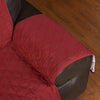 Image of 1 Seater Couch Sofa Cover Removable Quilted Slipcover Pet Kids Protector With Strap