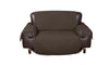 Image of 2 Seater Couch Sofa Cover Removable Quilted Slipcover Pet Kids Protector With Strap