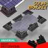 Image of 6x Solar Panel Kit Corner Cable Mounting Bracket Caravan RV Boat Roof Motorhome