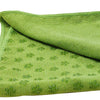 Image of Green Non-slip Yoga Towel Mat Eco-friendly Large Blanket And Mesh Carry Bag
