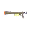 Image of Dog Tennis Ball Gun Launcher With 2 Squeaky Balls Pet Play Fetch Throw Outdoor Toy