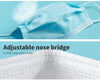 Image of Face Mask Filter Disposable Masks Anti Dust Respirator Air Pollution X10