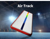 Image of 4x1M Inflatable Air Track Mat Tumbling Pump Floor Home Gymnastics Gym in Red