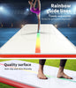 Image of 4x1M Inflatable Air Track Mat Tumbling Pump Floor Home Gymnastics Gym in Red