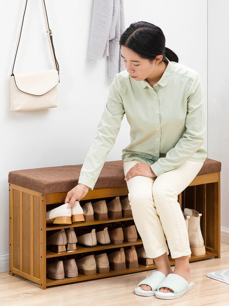 Shoe Rack with Bench